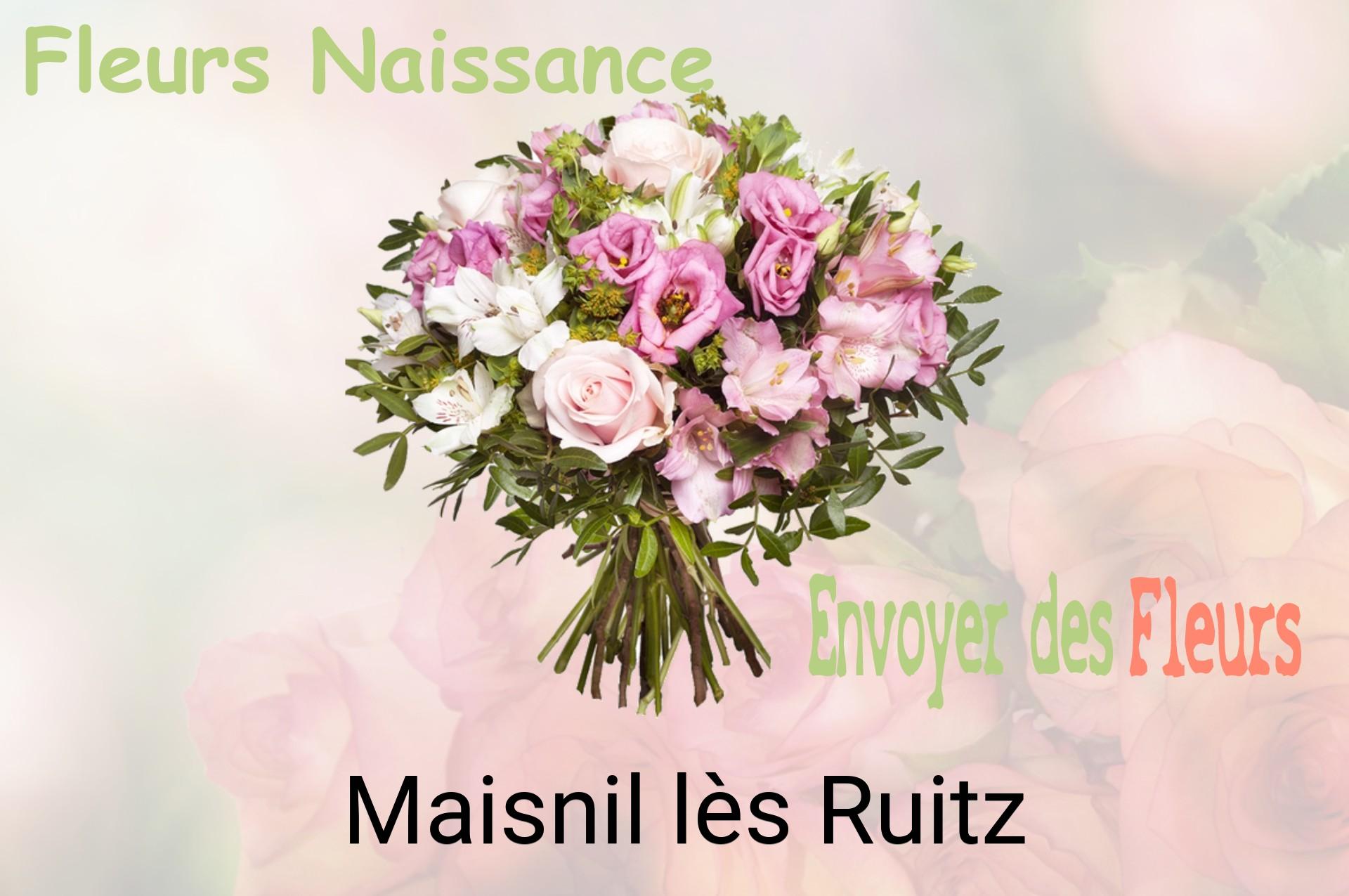 Bouquet de fleurs de naissance livré à Maisnil-lès-Ruitz